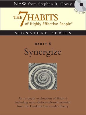 cover image of Habit 6 Synergize